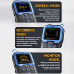 FNIRSI Fully Automatic Digital Display High Precision Intelligent Multimeter, DMT-99