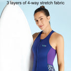 DIVE & SAIL 2mm Ladies Warm One-Piece Sleeveless Wetsuit Anti-Cold Swimming And Surfing Vest, S, M, L, XL, XXL