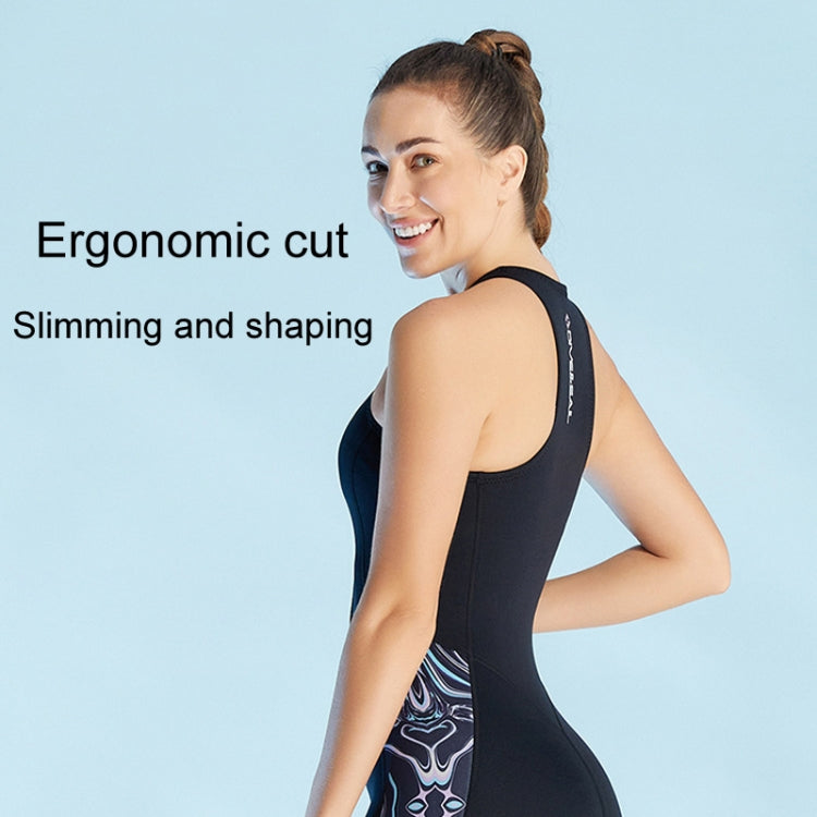 DIVE & SAIL 2mm Ladies Warm One-Piece Sleeveless Wetsuit Anti-Cold Swimming And Surfing Vest, S, M, L, XL, XXL