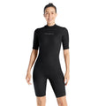 DIVE & SAIL 3mm Ladies One-Piece Short Sleeve Wetsuit Winter Thickened Surfing And Snorkeling Suit, S, M, L, XL, XXL