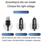 SUITU Car Foldable Cooling Fan Automobile Summer Temperature Reduction Fan, Dual 12V Cigarette Lighter Energized, Dual 24V Cigarette Lighter Energized, Dual 5V USB Energized, Single 12V Cigarette Lighter Energized, Single 24V Cigarette Lighter Energize...
