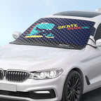 SUITU ST-3950 Automobile Thickening Sun Shield Car Snow Block Coat, Husky, Im The Best, Dinosaur
