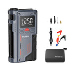 SUITU ST-9631 8pcs /Set Portable Outdoor Car Battery Emergency Start Power Car Inflatable Pump, Intelligent Clip, Ordinary Clip