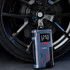 SUITU ST-9631 8pcs /Set Portable Outdoor Car Battery Emergency Start Power Car Inflatable Pump, Intelligent Clip, Ordinary Clip