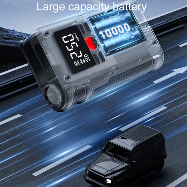 SUITU ST-9631 8pcs /Set Portable Outdoor Car Battery Emergency Start Power Car Inflatable Pump, Intelligent Clip, Ordinary Clip