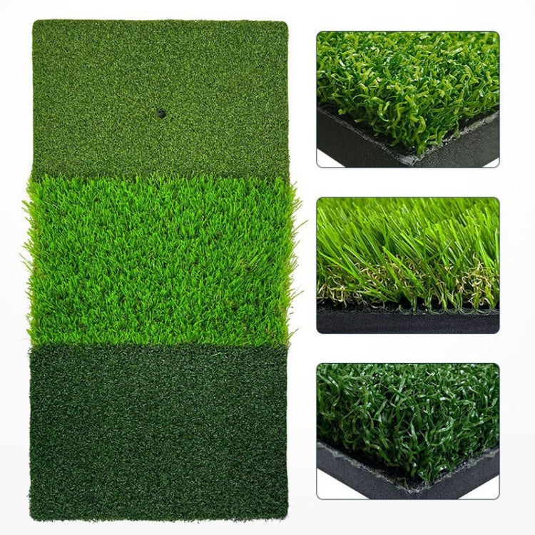 3 In 1 Golf Striking Mat Hitting Resistant Practice Pad Indoor Mini Swing Chipping Hitting Mat, PGM DJD010 30x60cm, PGM DJD010 90x40cm
