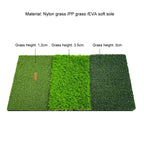 3 In 1 Golf Striking Mat Hitting Resistant Practice Pad Indoor Mini Swing Chipping Hitting Mat, PGM DJD010 30x60cm, PGM DJD010 90x40cm