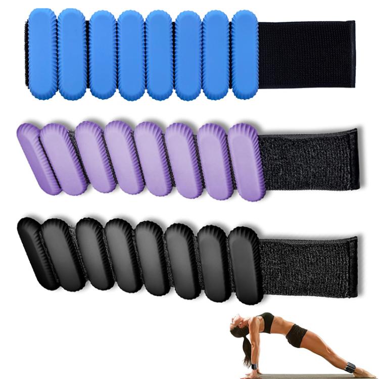 Yoga Fitness Adjustable Silicone Weight-bearing Bracelet Strength Exercise Equipment, 450g, 900g, 1000g