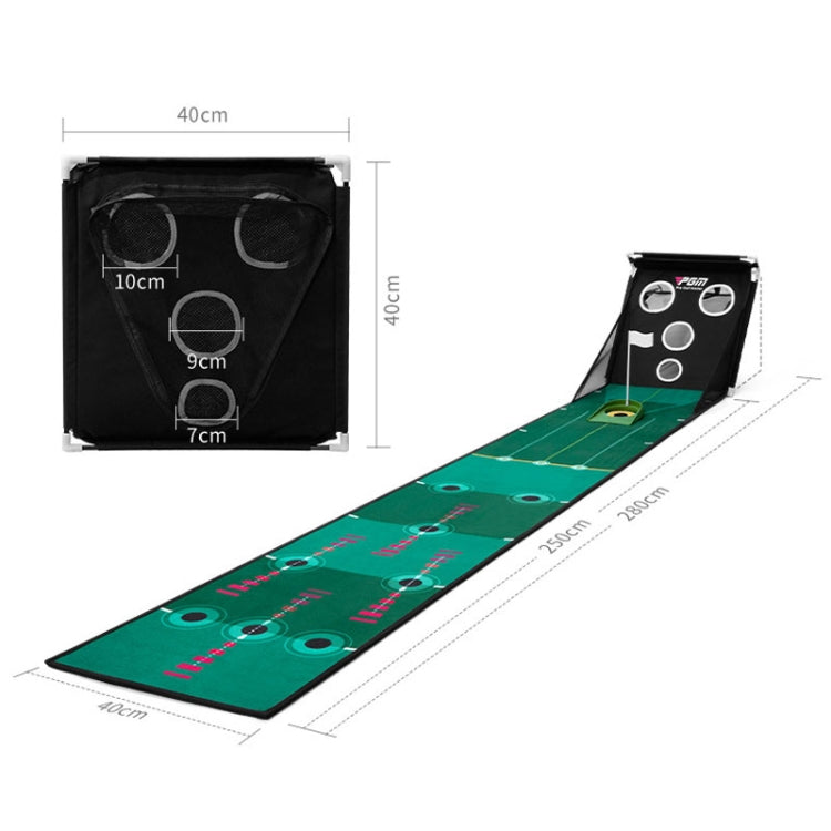 Golf Multifunctional Practitioner Chipping / Putting Practice Portable Exercise Net Golf Blanket, PGM TL033 40x250cm