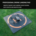 Drone Universal Landing Pad Double-sided Waterproof Foldable RC Aircraft Launch Mat, LKTOP 50cm, LKTOP 65cm