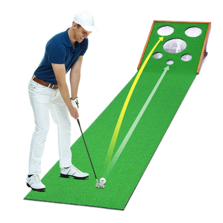 Golf Multifunction Practice Device Chipping / Putting Practice Portable Solid Wood Training Net, PGM TL036 3m