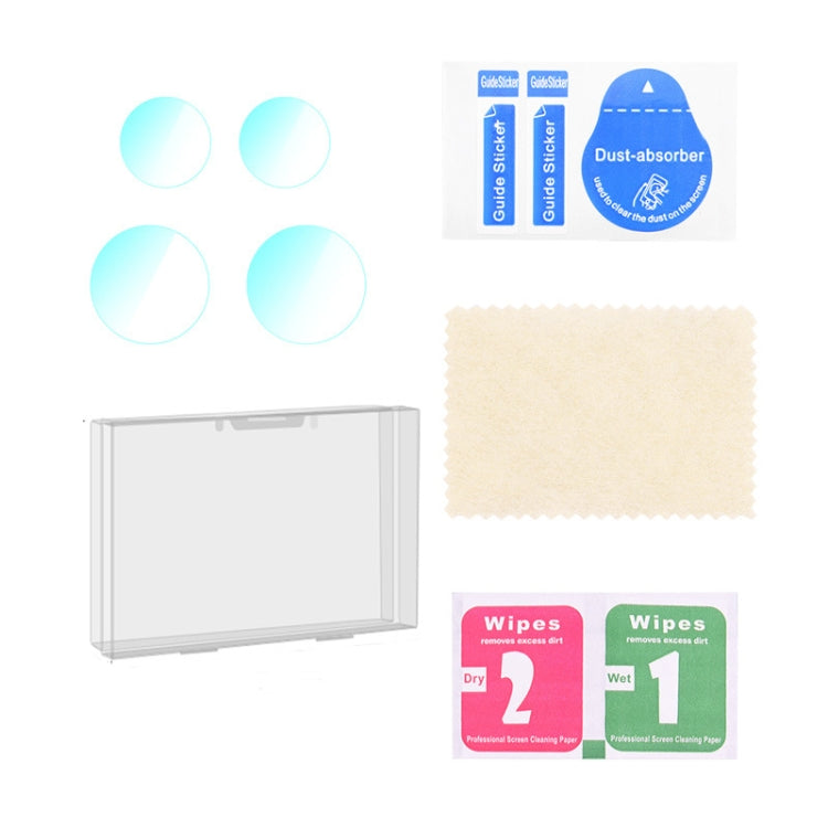 For DJI Mini 4 Pro Sensor / Lens Tempered Film Anti-scratch Protector, 1 Set, 2 Sets