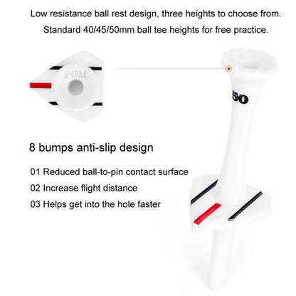 Golf Tee Holder Aimable Direction Multi-Purpose Golf Tees Tack, 6pcs /Box PGM QT021