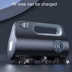SUITU ST-5523 Vehicle Portable Pneumatic Pump With Cable Powerful Automobile Tire Inflator, Pointer, Digital