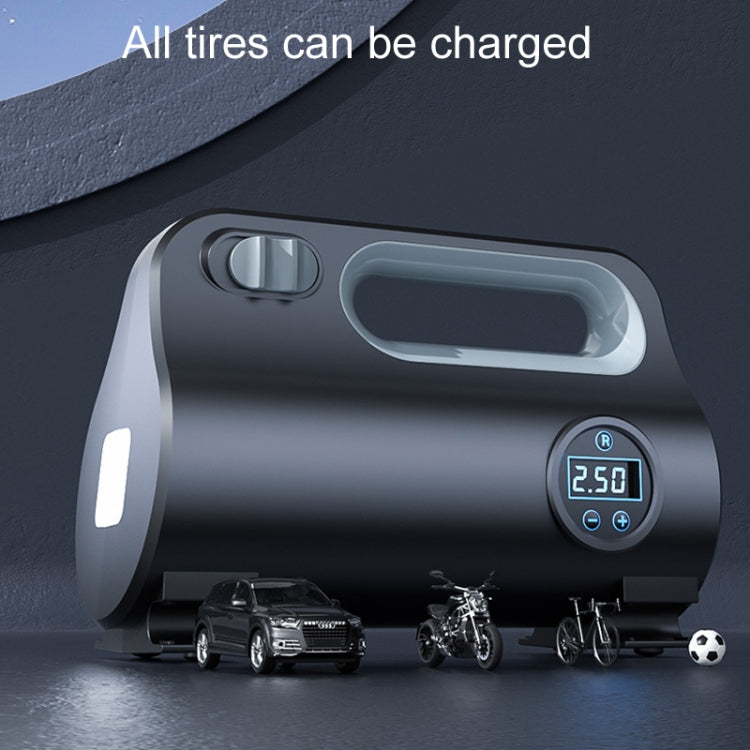 SUITU ST-5523 Vehicle Portable Pneumatic Pump With Cable Powerful Automobile Tire Inflator, Pointer, Digital