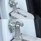 Car Hook Door Foldable Foot Pedal with Safety Hammer