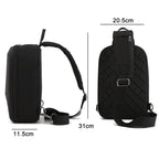 For DJI Mini 4 Pro Drone Chest Bag Backpack Crossbody Bag Storage Box, For DJI Mini 4 Pro