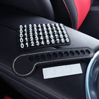 Note Temporary Parking Phone Number Plate Parking Card