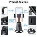 Pixel A200  Auto Tracking Gimbal Stabilizer 360 Degree Rotation Selfie Stick With Fill Light, A200 Set 1, A200 Set 2, A200 Set 3