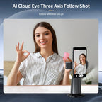 Pixel A200  Auto Tracking Gimbal Stabilizer 360 Degree Rotation Selfie Stick With Fill Light, A200 Set 1, A200 Set 2, A200 Set 3