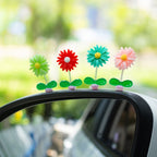 Cute Small Daisy Car Ornament Car Dashboard Shaking Decoration