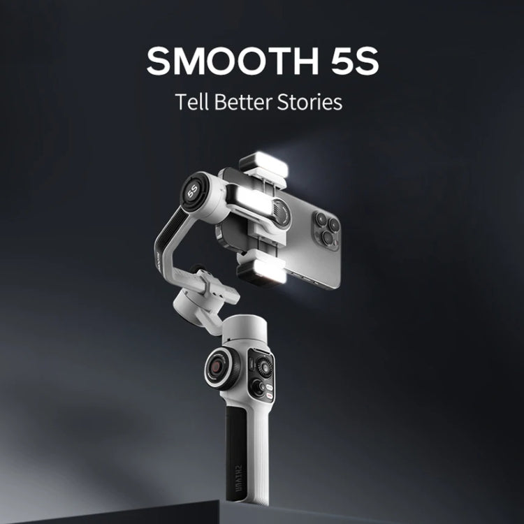 ZHIYUN Smooth 5S 3-Axis Smartphone Handheld Gimbals Stabilizer, Smooth 5S Standard Black, Smooth 5S Standard White