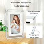 5 Inch HD Digital Photo Frame Crystal Advertising Player 1080P Motion Video Picture Display Player, 5 Inch (US Plug), 5 Inch (EU Plug), 5 Inch (UK Plug)
