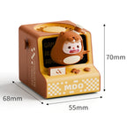 Cartoon Game Console Shape USB Charging Portable Bladeless Halter Fan