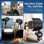 Pixel  P30 20W 2500-6500K 2400Lux Dual Color Temperature Photography Fill Light, P30