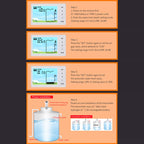 Underground Open Measurement Ultrasonic Liquid Level Meter, TS-FT001