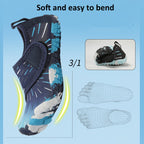 Kids Quick-drying Breathable Beach Shoes Aqua Socks Barefoot Swim Sneakers, 29, 30, 31, 32, 33, 34, 35, 36, 37, 38
