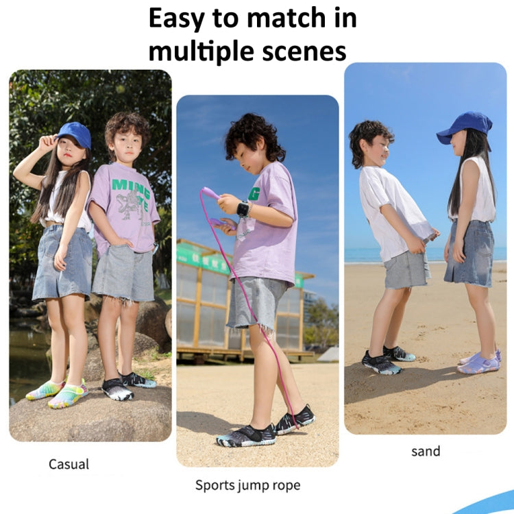 Kids Quick-drying Breathable Beach Shoes Aqua Socks Barefoot Swim Sneakers, 29, 30, 31, 32, 33, 34, 35, 36, 37, 38