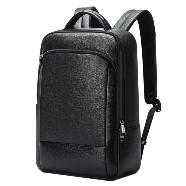 Bopai 61-123311 Large-Capacity First-Layer Cowhide Business Laptop Backpack, 61-123311