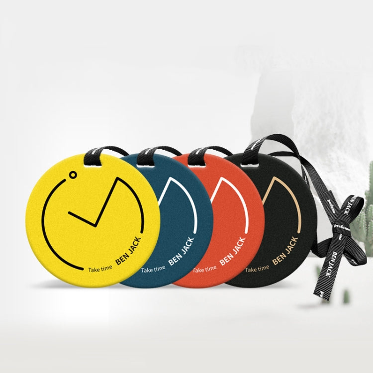 BEN.JACK Clock Car Long-lasting Light Fragrance Tablet Pendant