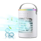 CF-516 USB Home Timed Desktop RGB Light Adjustable Spray Humidification Cooler Fan, CF-516