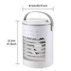 CF-516 USB Home Timed Desktop RGB Light Adjustable Spray Humidification Cooler Fan, CF-516