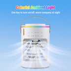 CF-516 USB Home Timed Desktop RGB Light Adjustable Spray Humidification Cooler Fan, CF-516
