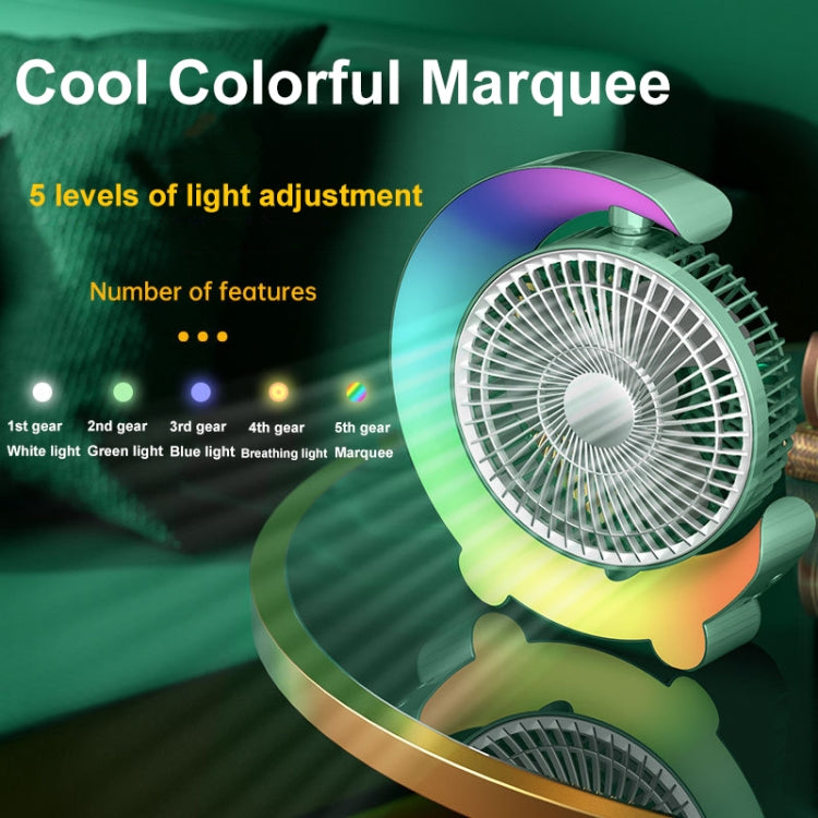 F11 USB Charging Cool Marquee Desktop Portable Fan
