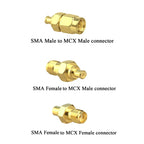 High Frequency Coaxial Connector Antenna Rotating Joint, SMA Male To MCX Male, SMA Female To MCX Male, SMA Female To MCX Female