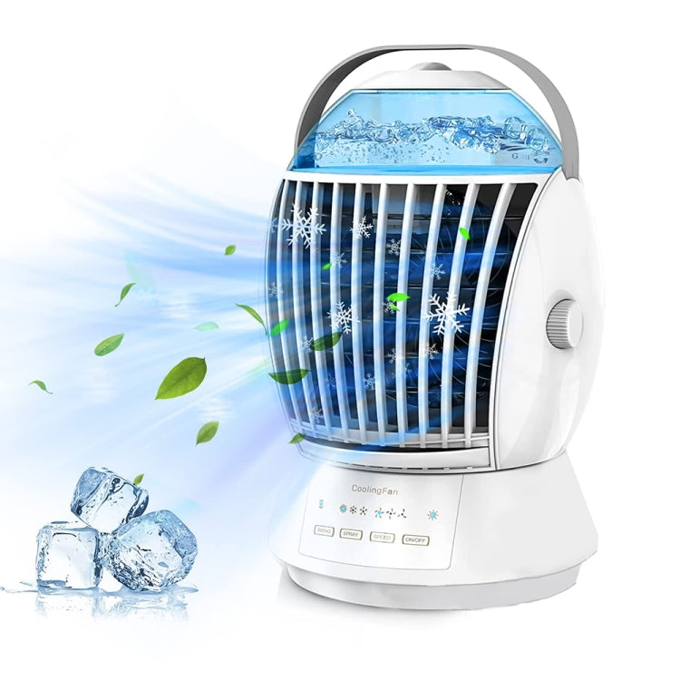 CF-009 USB Touch Spray Humidification Air Conditioning Fan Desktop Office Air Cooler, CF-009
