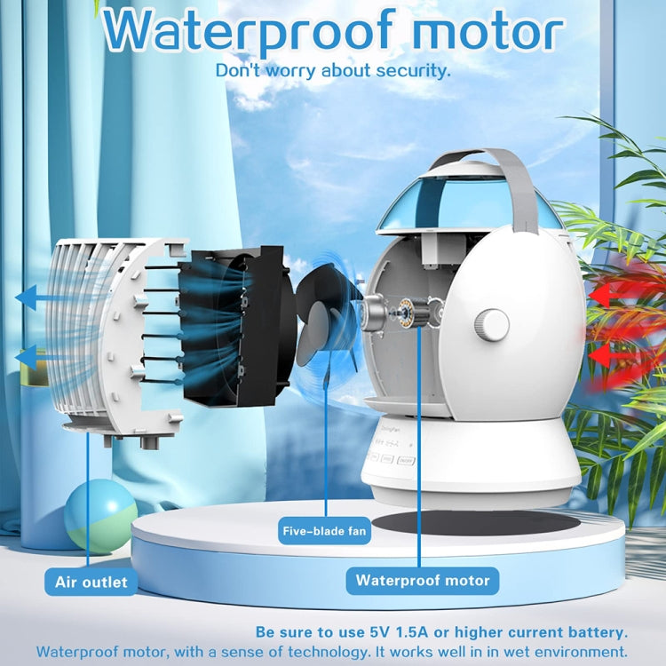 CF-009 USB Touch Spray Humidification Air Conditioning Fan Desktop Office Air Cooler, CF-009