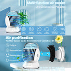 CF-009 USB Touch Spray Humidification Air Conditioning Fan Desktop Office Air Cooler, CF-009