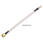 RG316 15cm Coaxial Extension Cable SMA To MMCX Adapter Cable, SMA Female To MMCX Male, SMA Male To MMCX Male