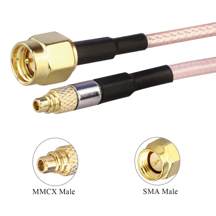 RG316 15cm Coaxial Extension Cable SMA To MMCX Adapter Cable, SMA Female To MMCX Male, SMA Male To MMCX Male