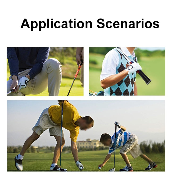 WOW WOW Golf Clubs Anti-Slip Rubber Grips Pole Protective Cover, Red No Cotton Yarn, Gray No Cotton Yarn, Green No Cotton Yarn, Red Half Cotton Yarn, Gray Half Cotton Yarn, Dark Blue Half Cotton Yarn