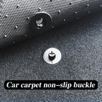 10pcs Double-layer Foot Pad Plastic Fixing Buckle, 10pcs Buckle