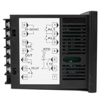 SINOTIMER MC701 Universal Input Short Case PID Intelligent Temperature Controller Meter Heating Cooling Relay SSR Solid State Output, MC701