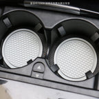 3pcs 7cm Car Diamond-free Water Coaster Interior Anti-slip Mat