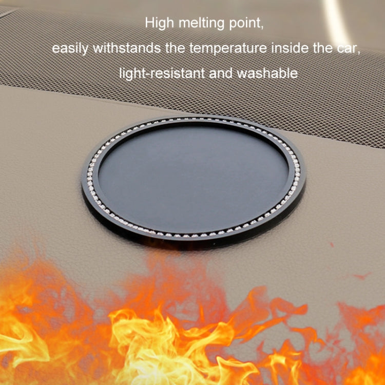 Car Ornaments Anti-slip Mat High Temperature Resistant Perfume Base, 11cm