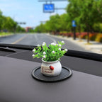Car Ornaments Anti-slip Mat High Temperature Resistant Perfume Base, 11cm